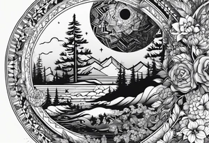 This hole you put me in, wasn’t deep enough, and i’m climbing up right now tattoo idea
