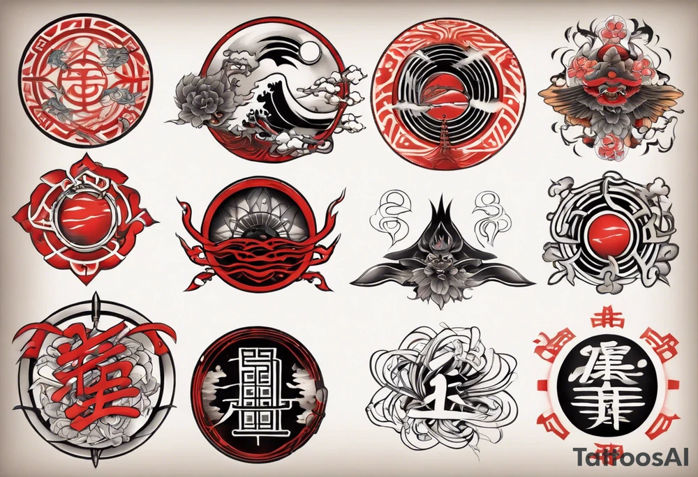 Japanese sign for energy tattoo idea
