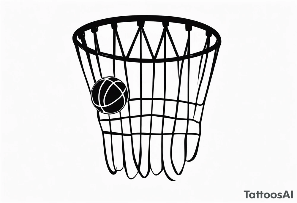 basketball tattoo idea