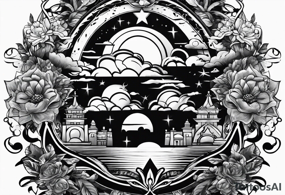 until the world blows up tattoo idea