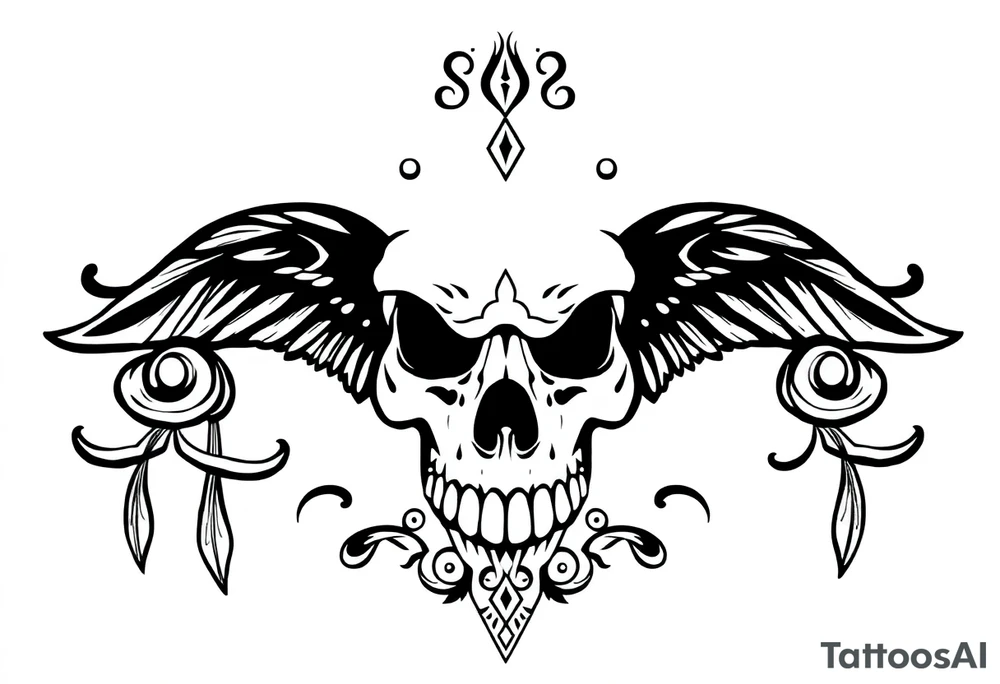 Chicano bandana tattoo idea