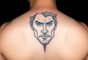 half face tattoo tattoo idea