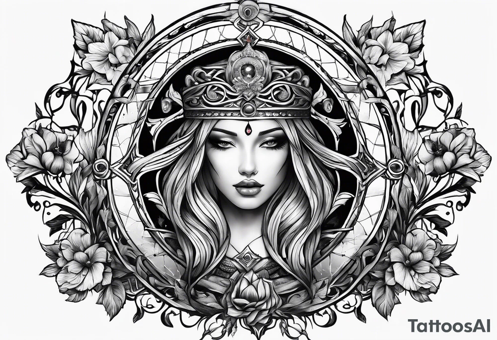 Ranni of Elden ring tattoo idea