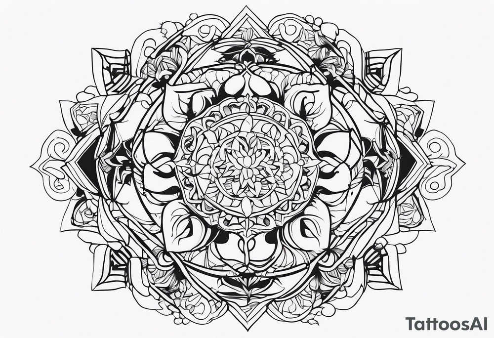Dadźbóg tattoo idea