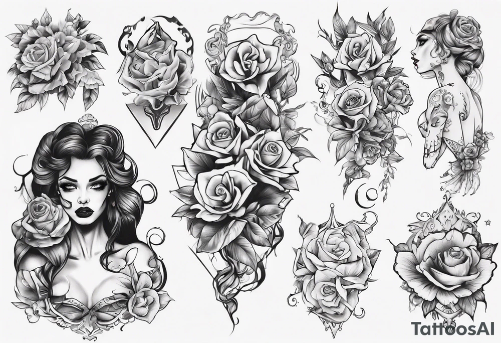 corps bride tattoo tattoo idea