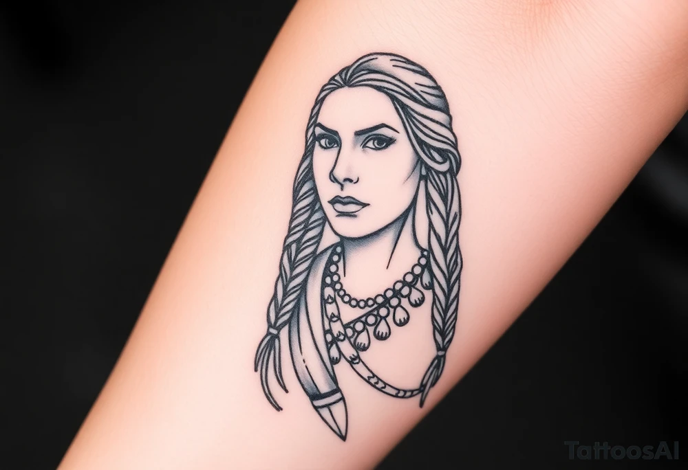 Pocahontas tattoo idea