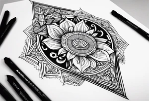 romans 8:18 tattoo idea