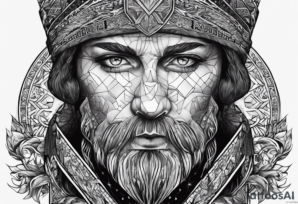 Michail Gorshenev from last scene serial korol I shut tattoo idea