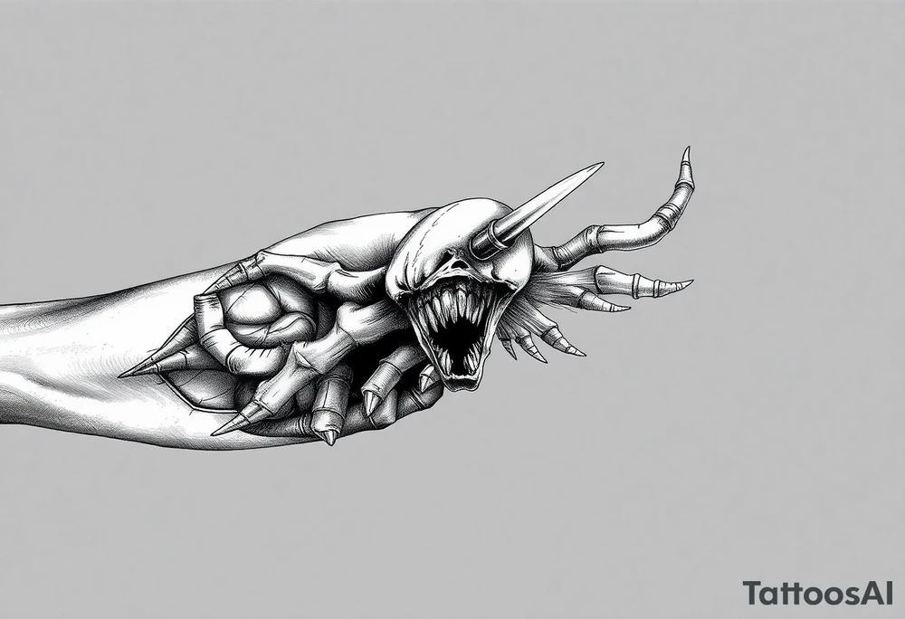 death with its broken sting tattoo idea