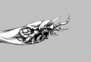 death with its broken sting tattoo idea