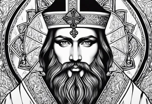 orthodox  CROS tattoo idea