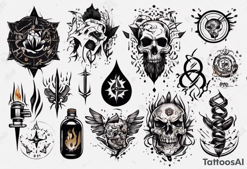 man getting a tattoo tattoo idea