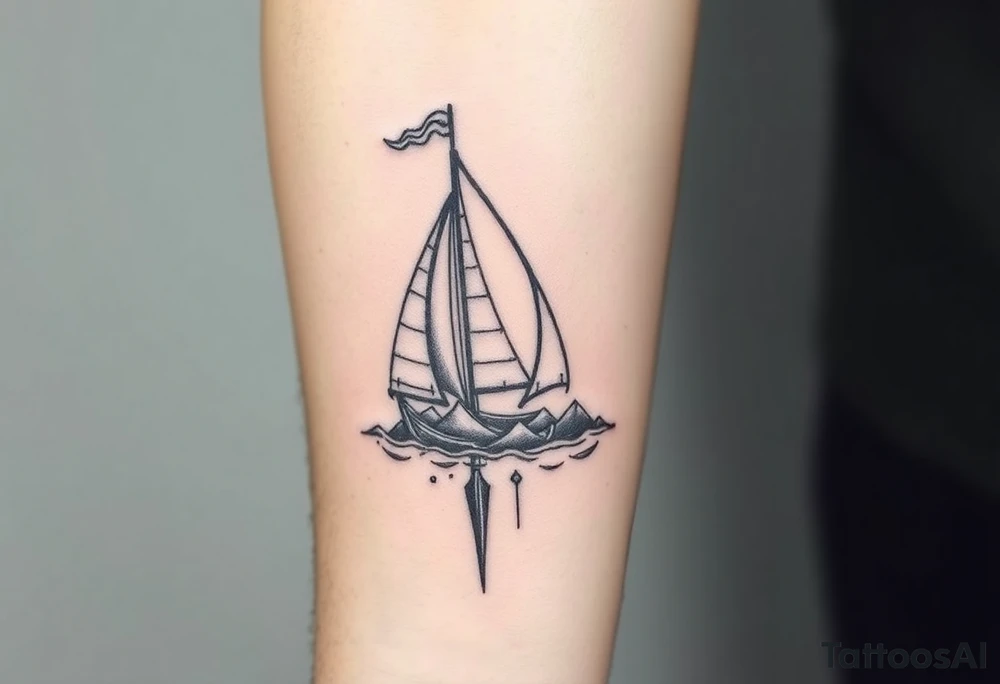 Old Norse mythology 
You can’t control the wind but you can adjust your sails tattoo idea