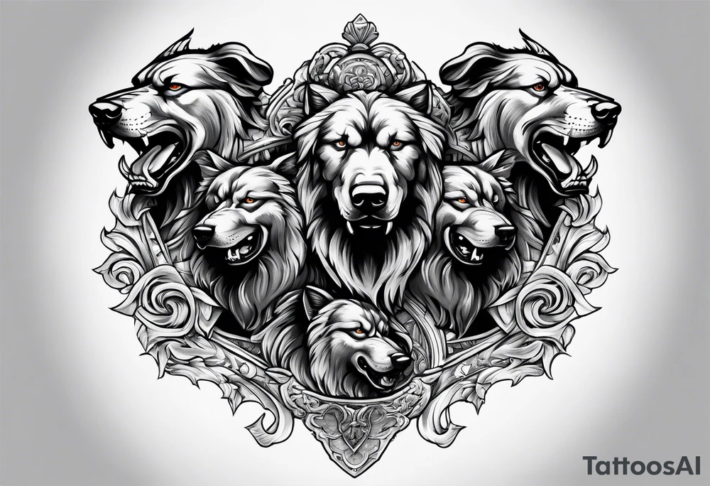 Cerberus tattoo idea