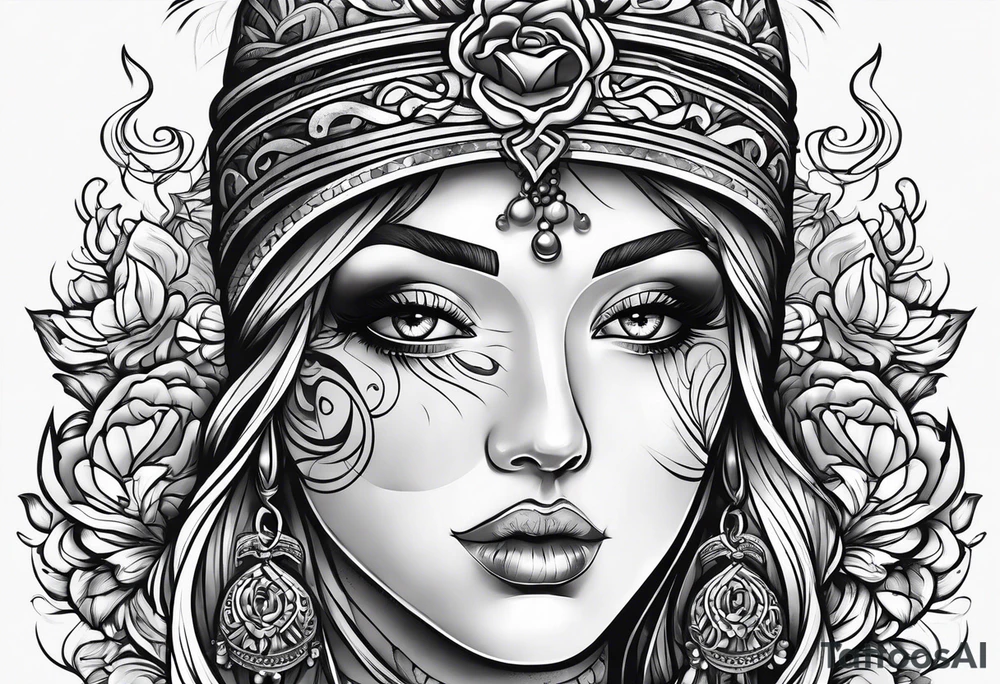 beheading tattoo idea