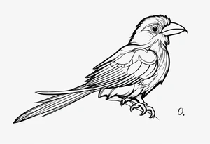 Quetzal tattoo idea
