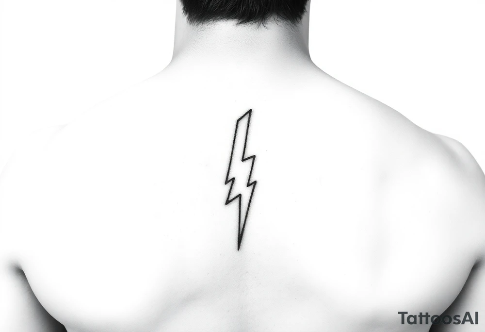 Lighting bolt tattoo idea