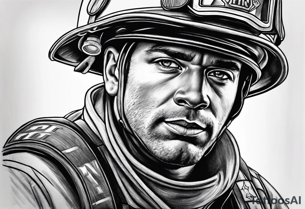 Firefighter Memorial tattoo idea