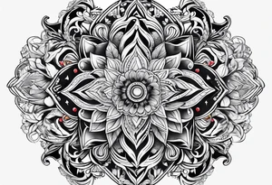 optical tattoo idea