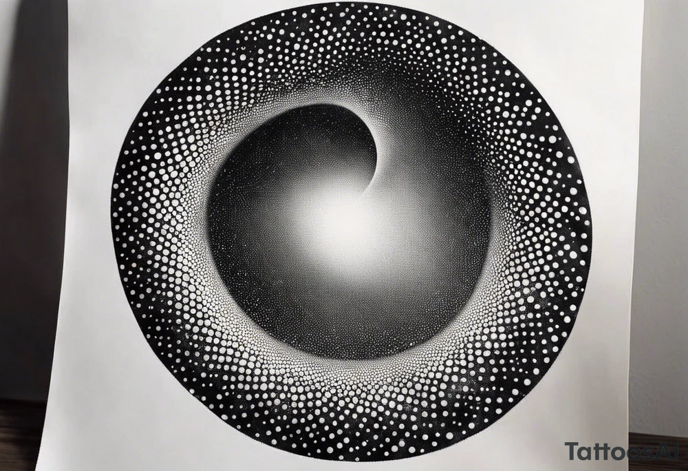 wormhole tattoo idea