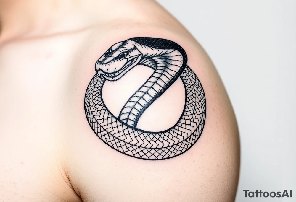 king snake tattoo idea