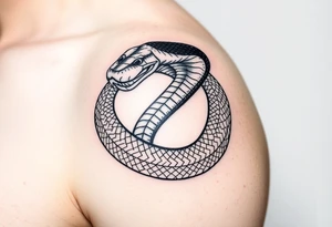 king snake tattoo idea