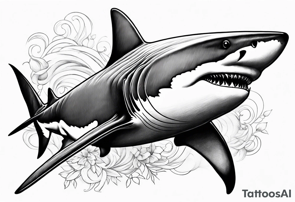 Shark tattoo idea