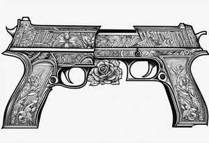 Guns, women, gambling tattoo idea