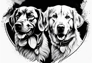 a three headed dog tattoo idea