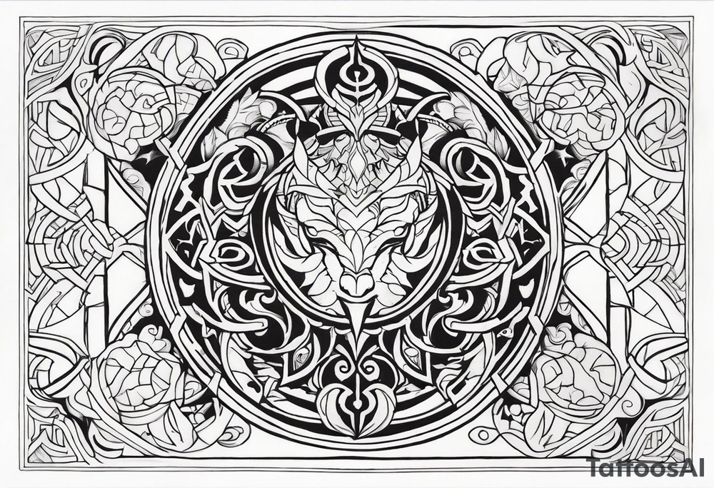 norse mythology tattoo idea