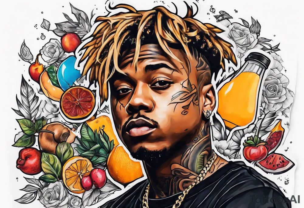 Juice wrld tattoo idea