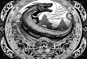 Leviathan tattoo idea