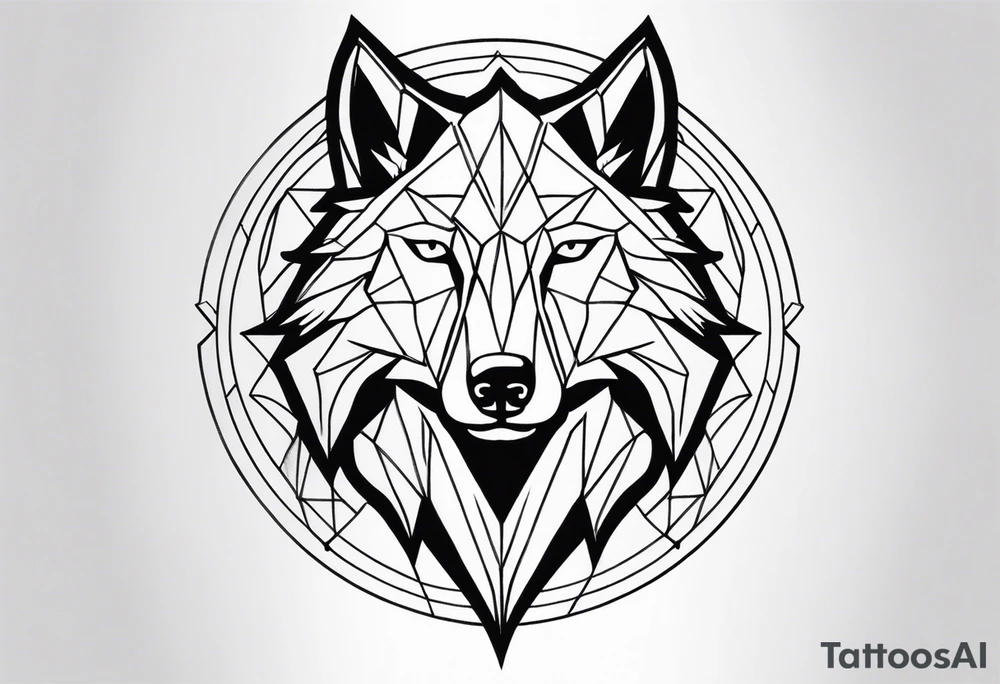 Wolf tattoo tattoo idea