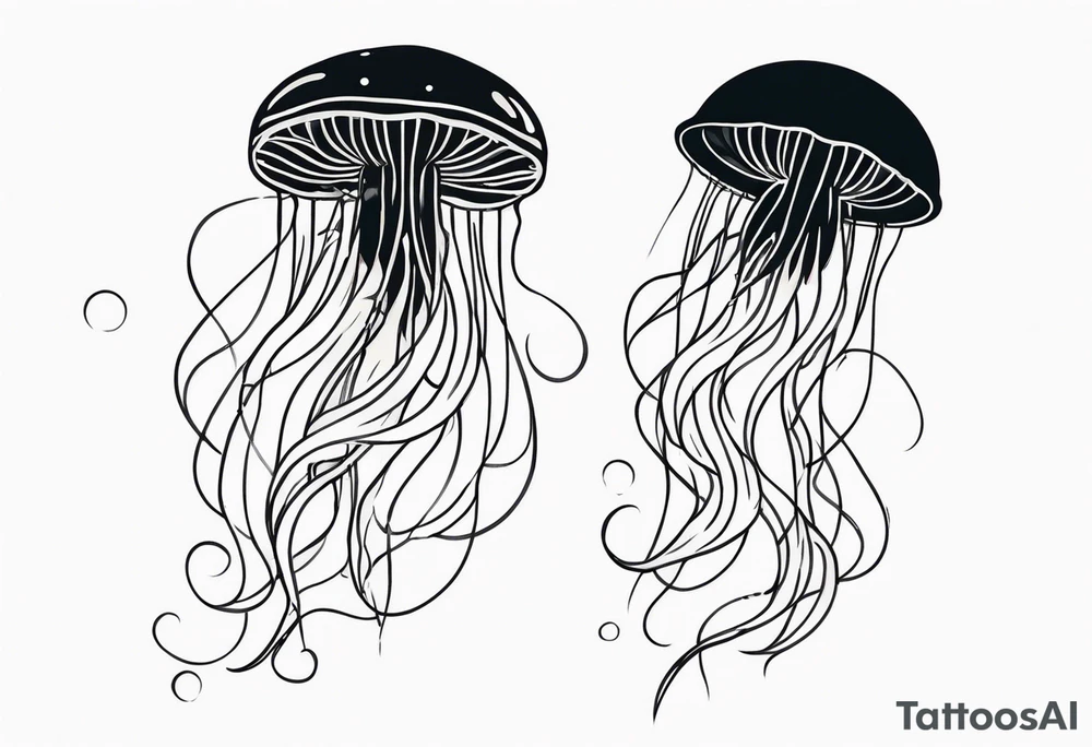 Jellyfish tattoo idea