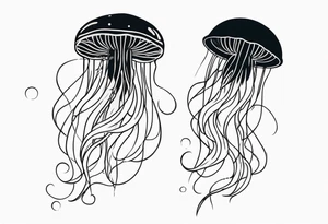 Jellyfish tattoo idea