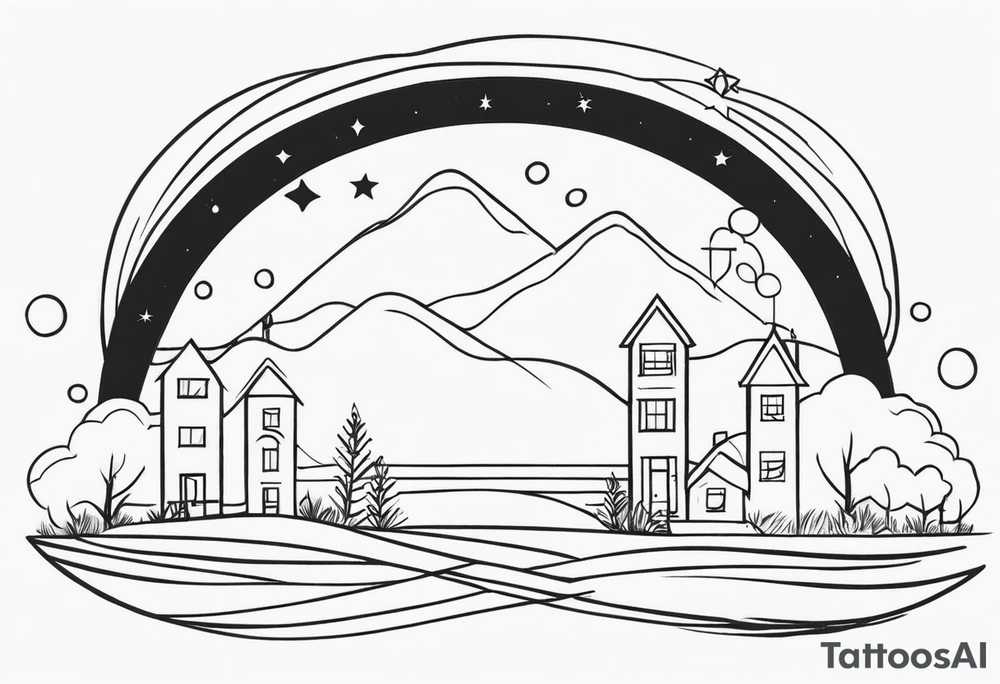 Infinity, family, love tattoo idea