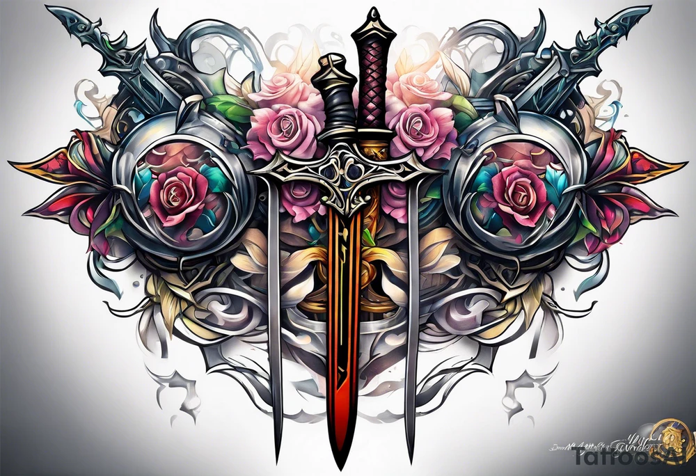 Sword tattoo idea