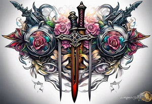 Sword tattoo idea