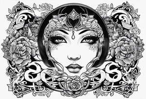 Fri-end , girlfri-end , money tattoo idea