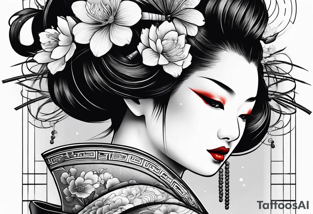 Geisha tattoo idea
