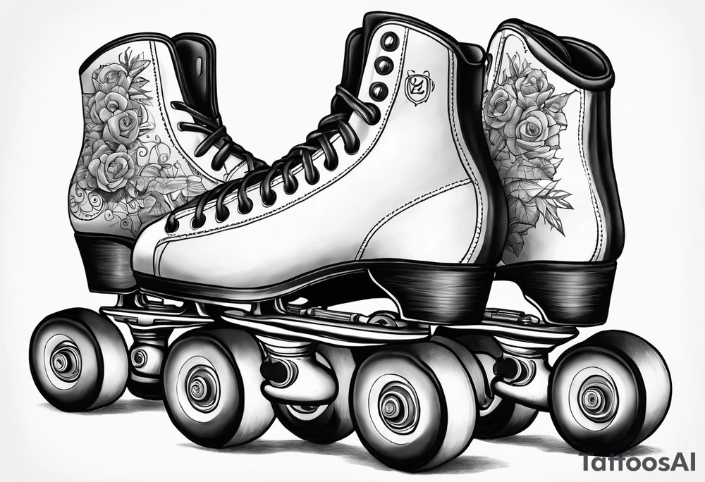 Rollerskates riedell 172 tattoo idea