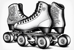 Rollerskates riedell 172 tattoo idea