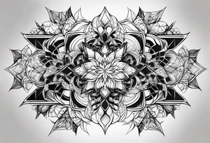 Fractal design tattoo idea