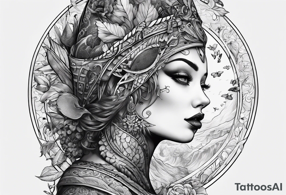 the fall of humans tattoo idea