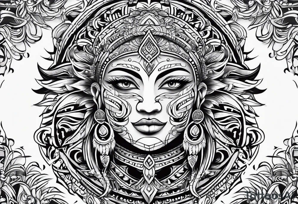 Tribal tattoo idea