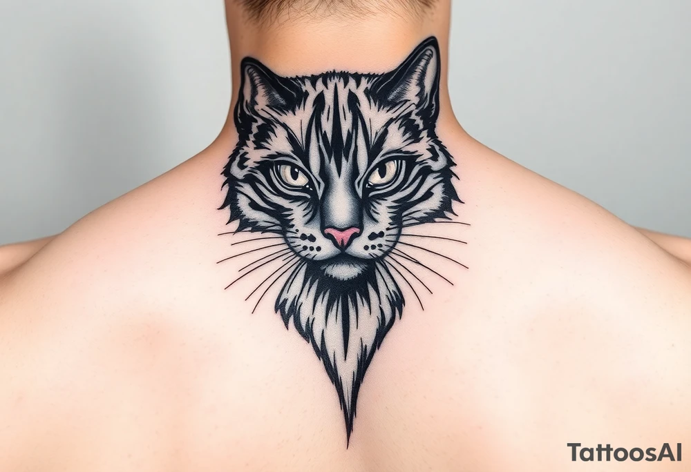 Black Cat tattoo idea