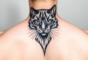 Black Cat tattoo idea