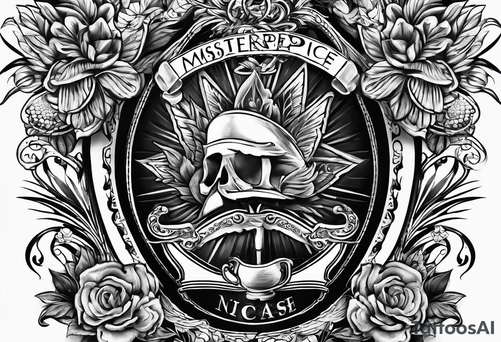 Neapolitan cards tattoo idea