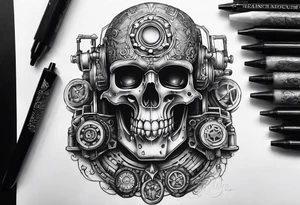 Adeptus Mechanicus tattoo idea