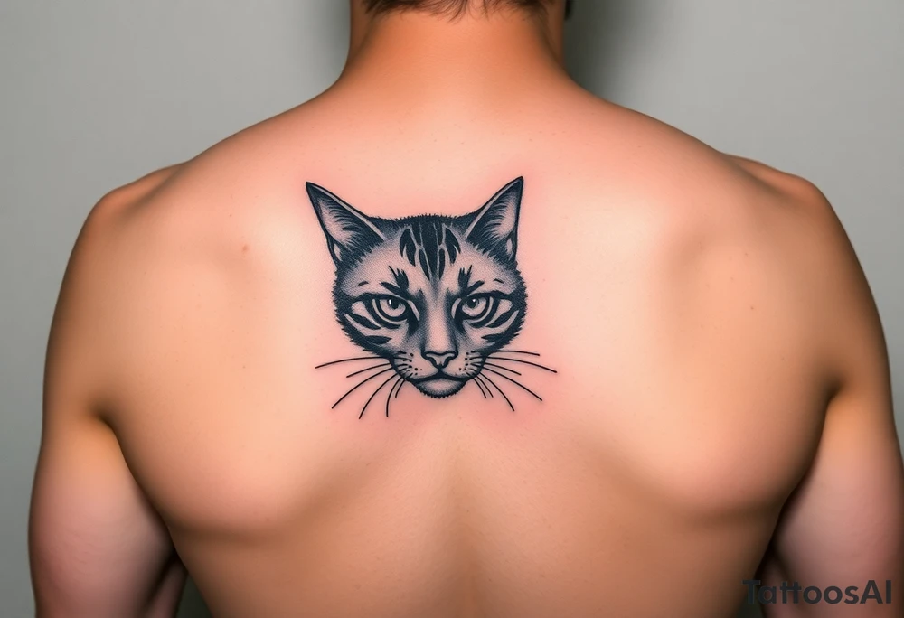 Black Cat tattoo idea